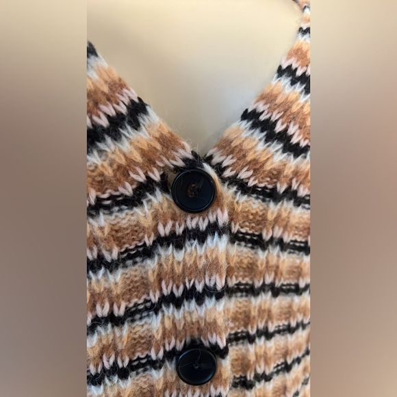 A.L.C. Rebekah striped ribbed wool-blend cardigan - Picture 11 of 16